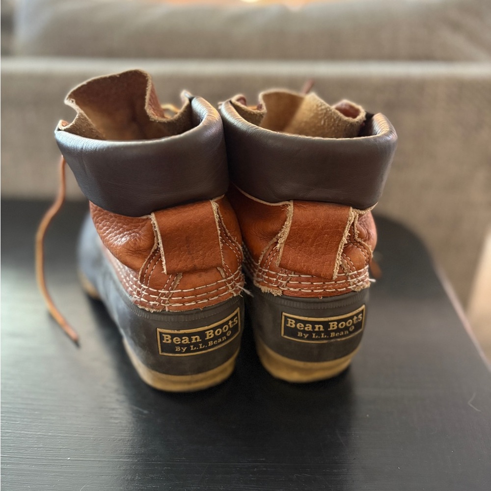 L.L. Bean women's Two-Tone Leather Boots